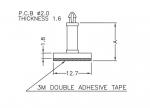 2.0mm Ｗith Adhesive Tape SPACER SUPPORT